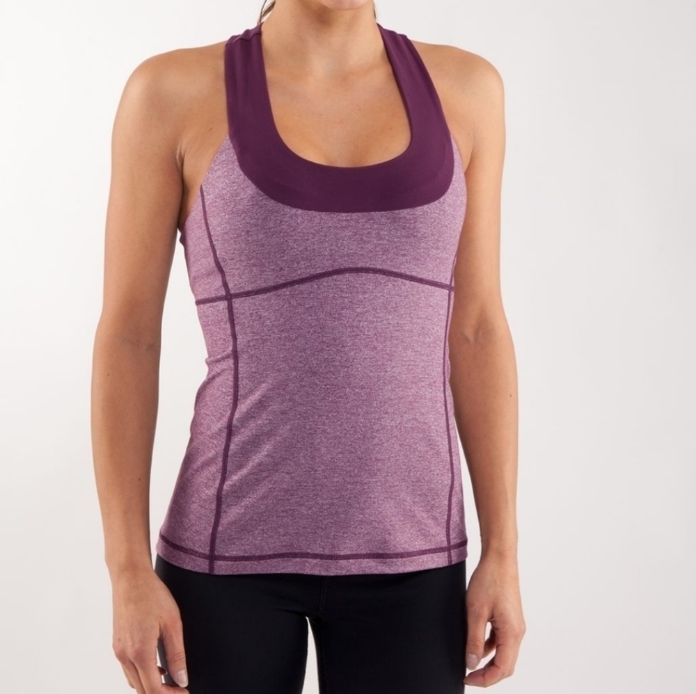 Lululemon Athletica Scoop Nevk Tank Top Size 4
